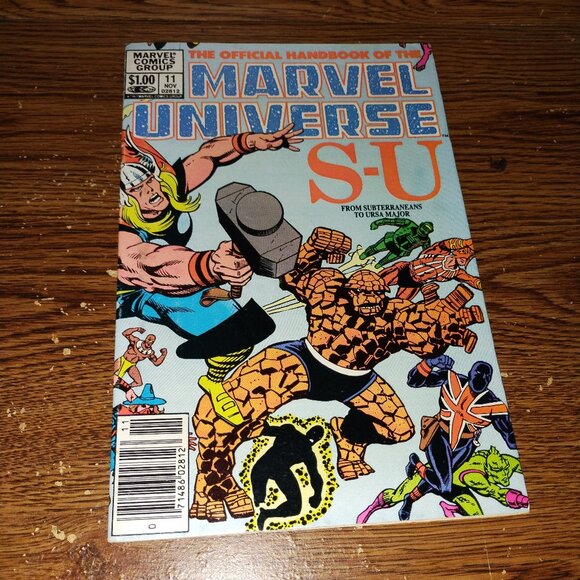 Official Handbook of the Marvel Universe S - U  #11 (Marvel Comics, Nov. 1983) - Picture 1 of 3